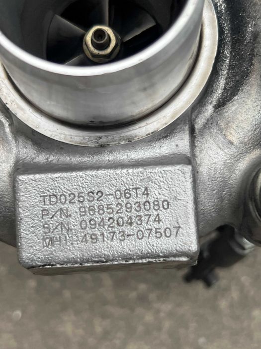 Turbo Peugeot Partner Citroen Berlingo PEUGEOT 208 C4 1.6 HDI 90 CV