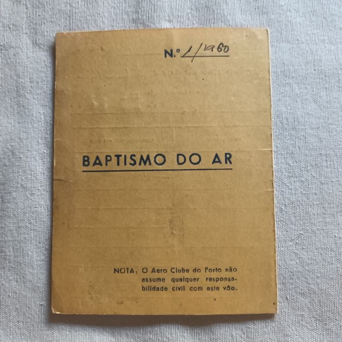 Batismo do ar aero clube do porto
