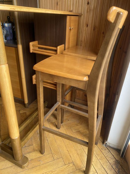 Стінка буфет з барною стійкою, 2 стільцями та столиком LandBond