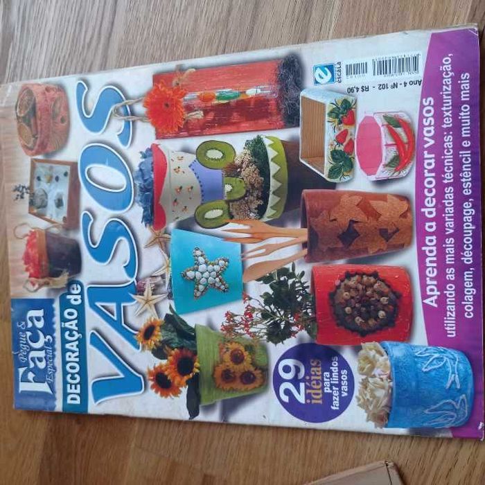 vendo 5 revistas de artesanato e bricolage