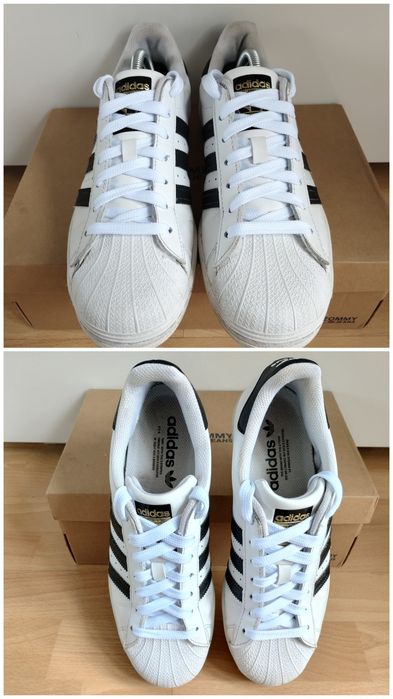 Buty sneakersy 42 Adidas Superstar white unisex