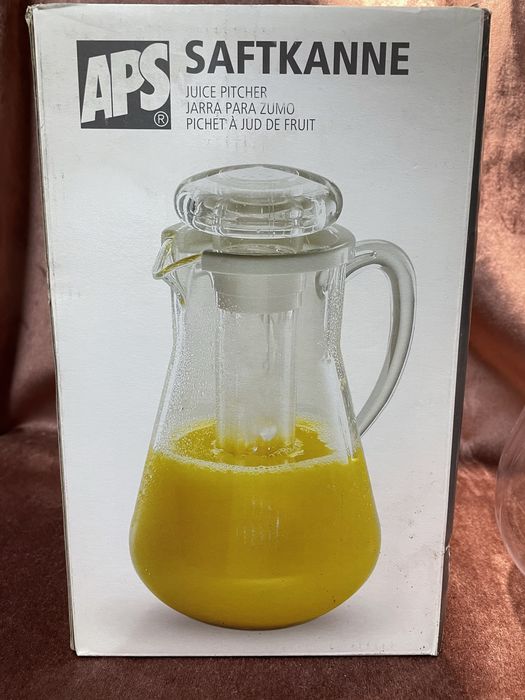 Jarro Acrilico con tubo para gelo 3lts