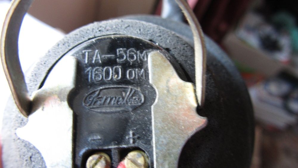 Наушники ТА-56м головные телефоны исправные СССР