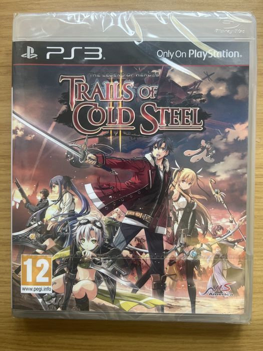Trails of the cold steel 2 ps3 novo, selado de origem