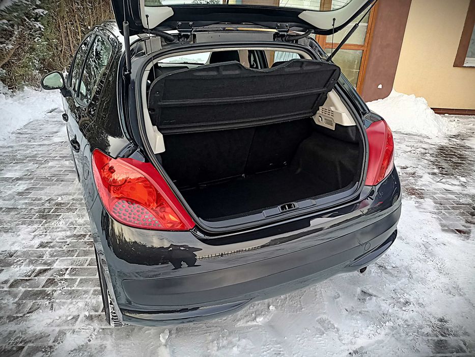 Peugeot 207 1,4 benzyna 95KM! Z Niemiec! Zarejestrowany! 2008r. CZARNY