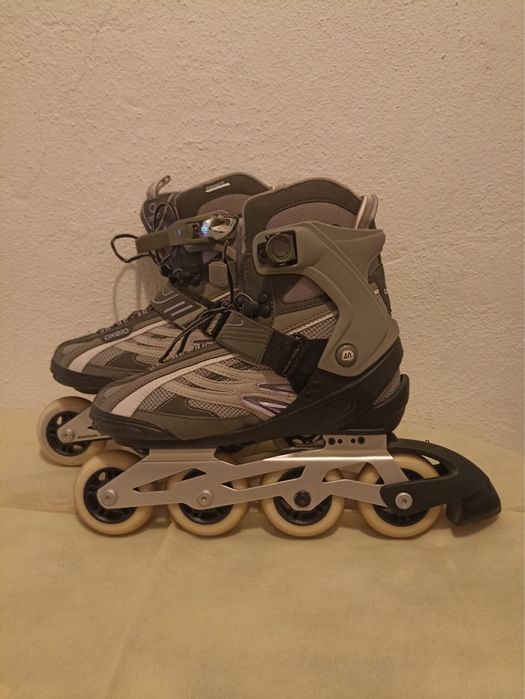 Patins em linha Oxelo tamanho 40 com travão – pouco uso