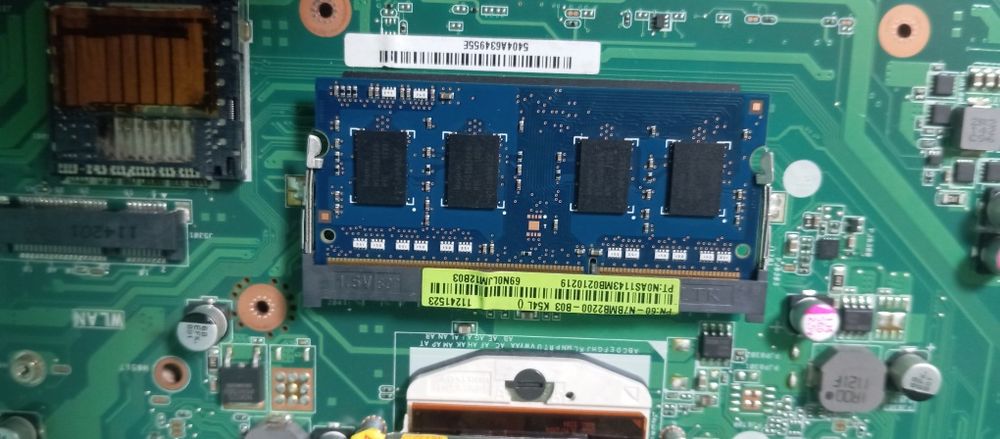 Материнська плата від ноутбука Asus модель K54L