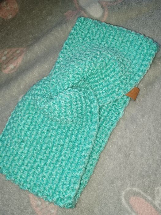 Opaska rękodzieło zieleń