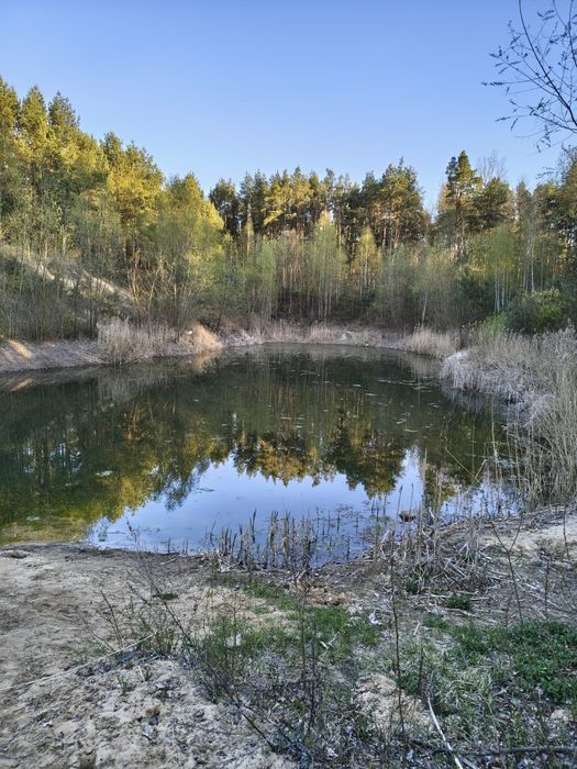 Kopalnia z koncesją, dołek, staw