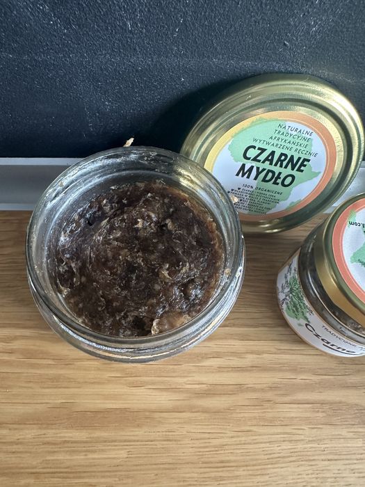 Naturalne czarne mydło 100 ml