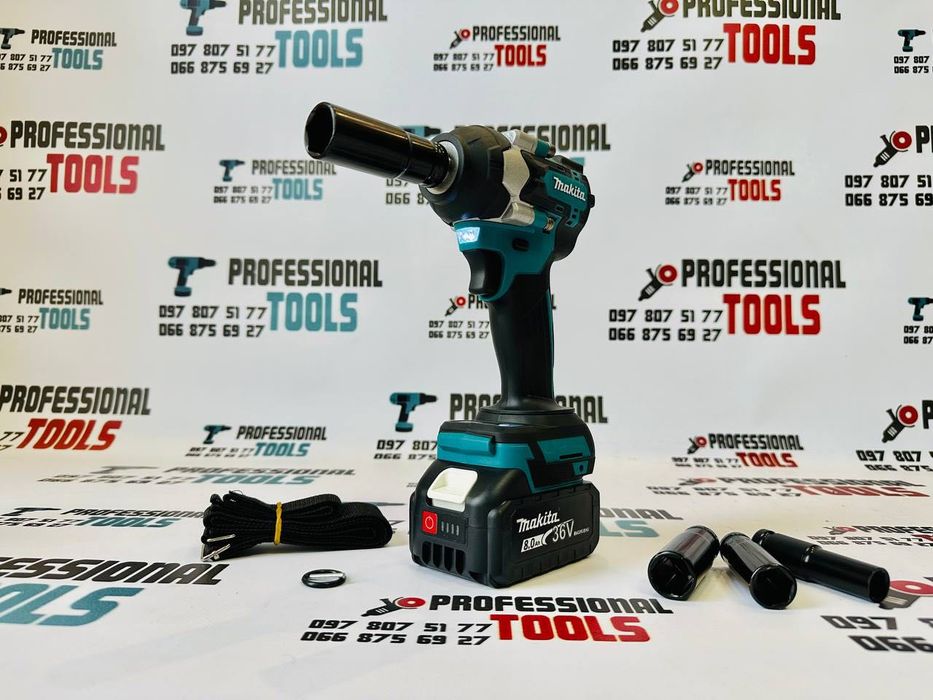 Makita 2/1 Ударний Гайковерт DTW500 + Безщітковий Шуруповерт DHP485BL