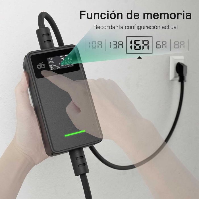 Carregador EVSE 8 -16A 3.7kw BYD etc