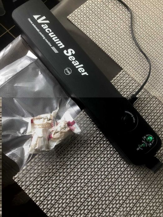 Вакуумный упаковщик 2в1 для еды + пакеты | Мощный вакууматор для дома