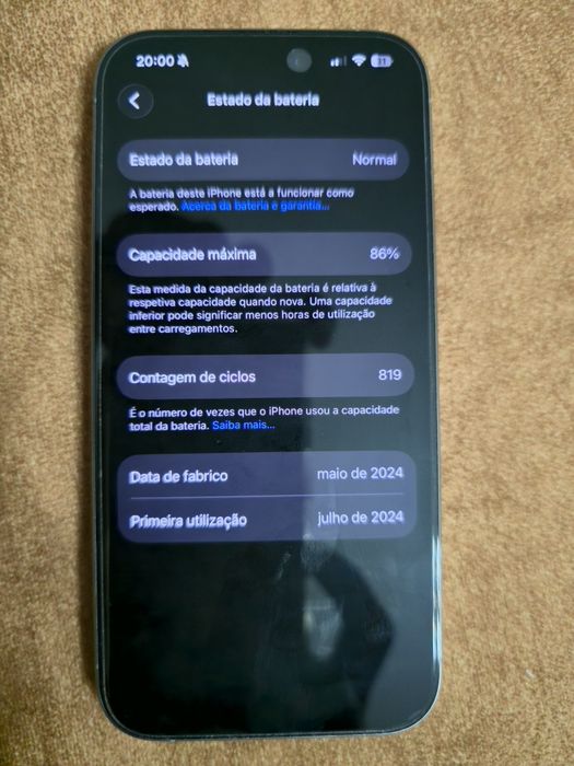 iPhone 15 Pro, Natural Titanium 128GB