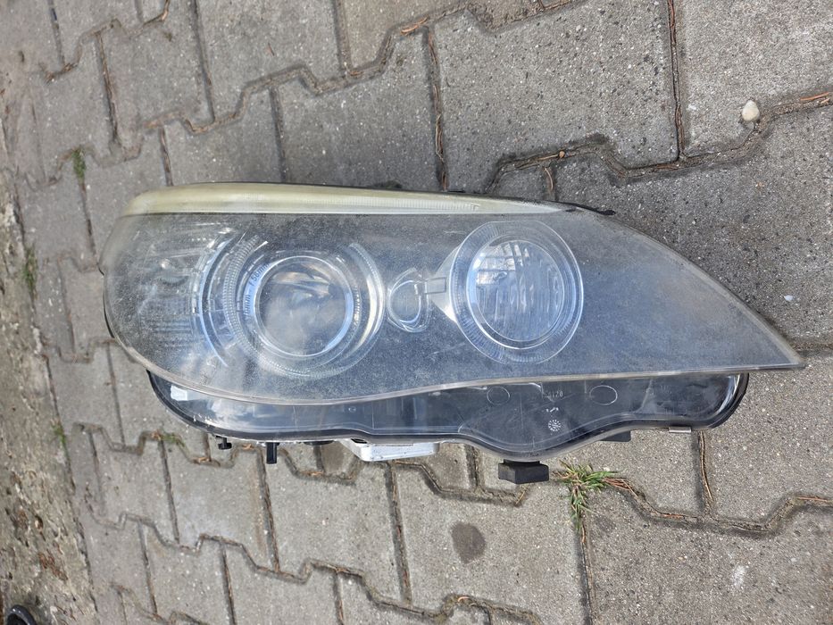 BMW e60 e61 lampa prawa dynamic skrętna d1s lift lci europa bixenon