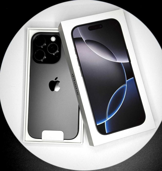 Apple iPhone 16 Pro 256 GB Black ESIM Open Box BAT 100% gw apple