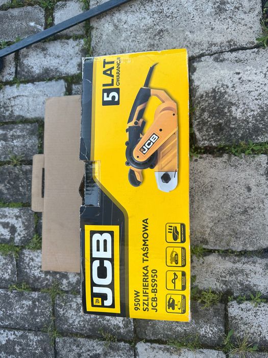 Szlifierka taśmowa JCB BS950 950W + worek na pył + pudełko
