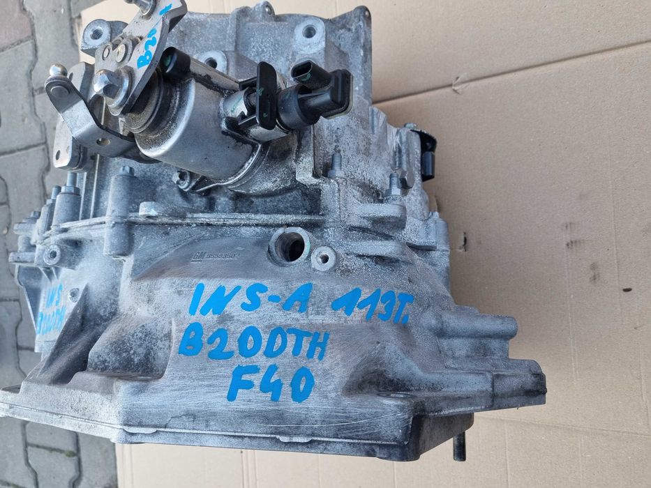 Opel Insignia Skrzynia Biegów F40 B20DTH 113000Km Przebiegu