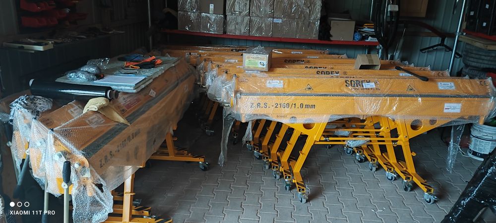 Ręczna giętarka do blachy Sorex 2160