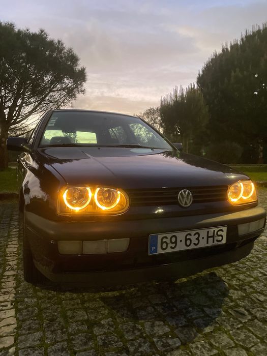 Faróis golf 3 Angel Eyes