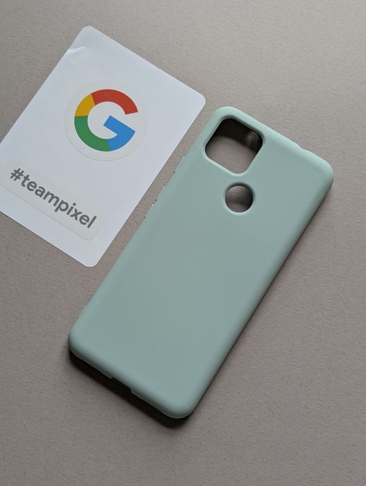 7 КОЛЬОРІВ Чохол для Google Pixel 5 Силіконовий з мікрофіброю