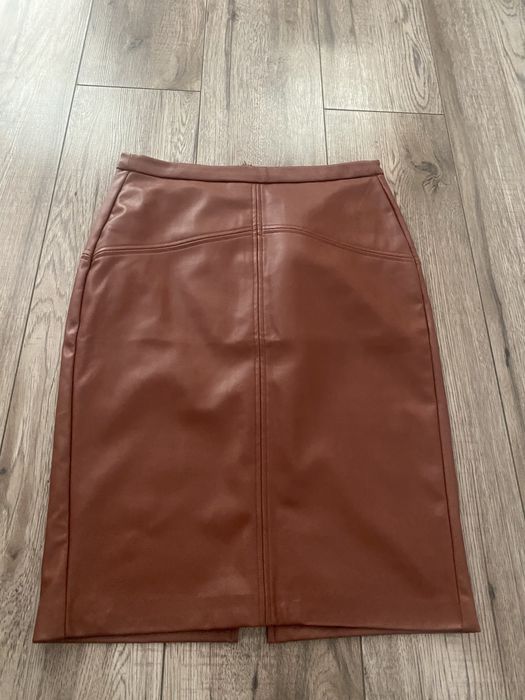 Spódnica Reserved brazowa ołówkowa