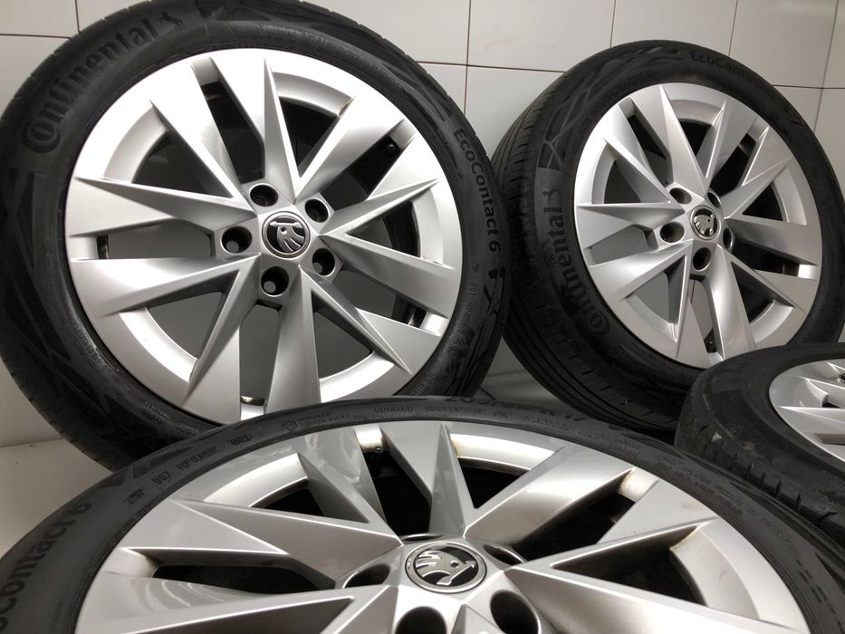 felgi 17 skoda 5e3 octavia 4 7 et46 5x112 idalne opony gratis