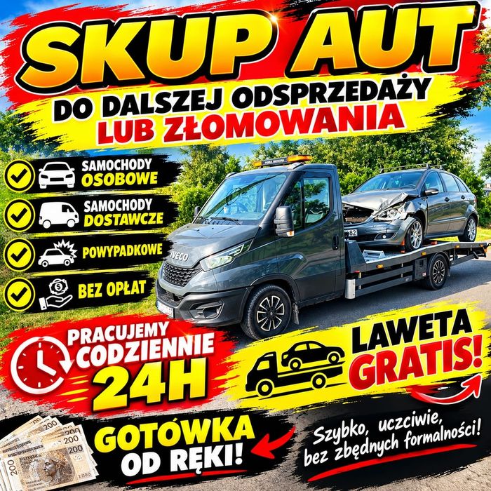 Auto Skup   Skup Aut   Skup Samochodów   Każdy Stan   Kasacja   Złomowanie   Gotówka od ręki