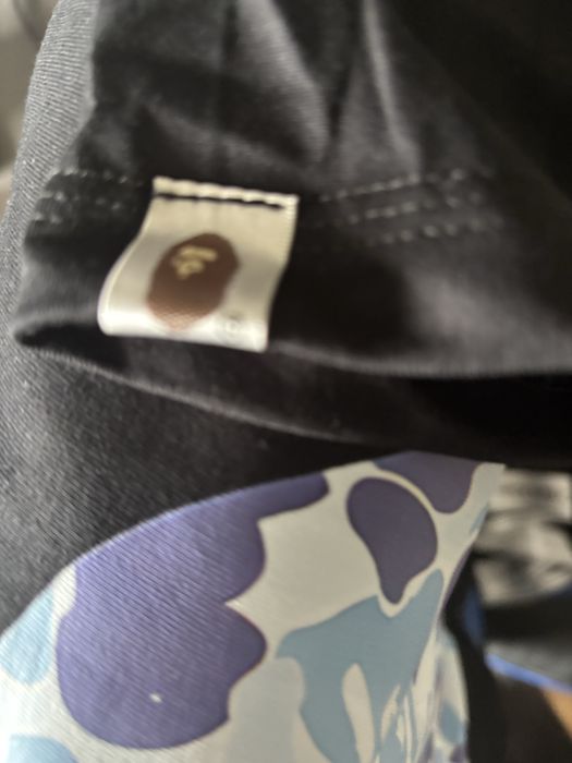 czarna koszulka bape
