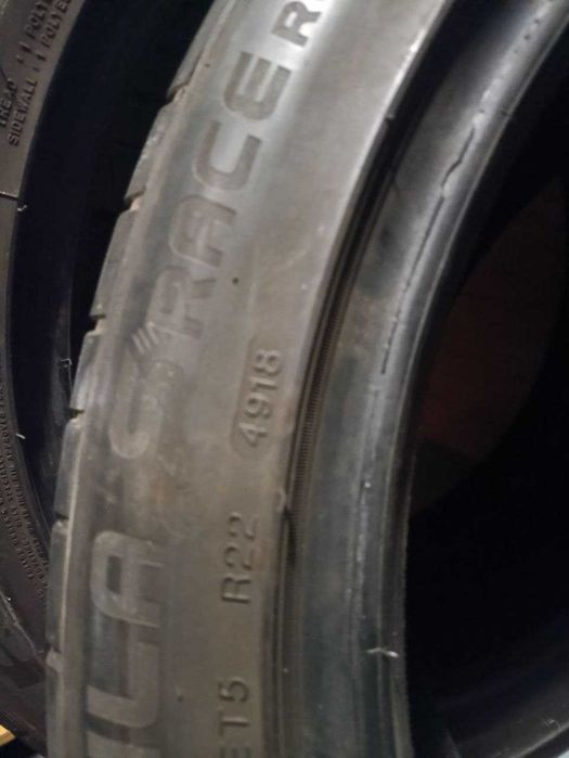Шини 225/45 R19 пара літо 5.8мм 2019 рік