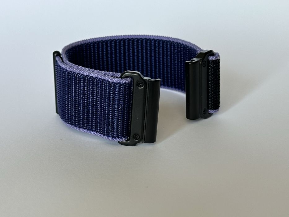 Нейлоновий ремінець на липучці QuilFit для Garmin 22, 26 mm