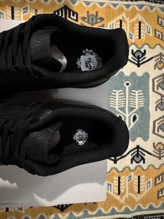 Nike Air Force 1 Black Low 36-46 розмір
