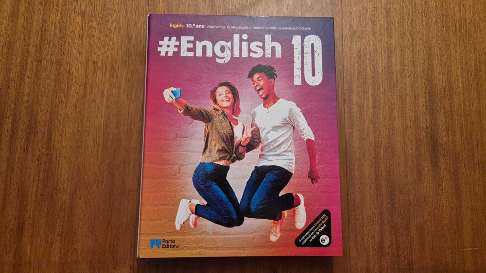 Vendo Dossier do Professor e Manual Inglês #ENGLISH 10, 10º Ano - NOVO