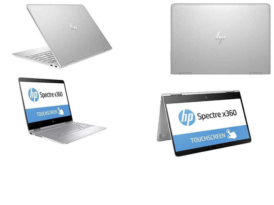 HP Spectre x360 Laptop - i5 7th Gen + 8GB RAM + 256GB NVMe SSD + USB-C Dongle64283904615171120