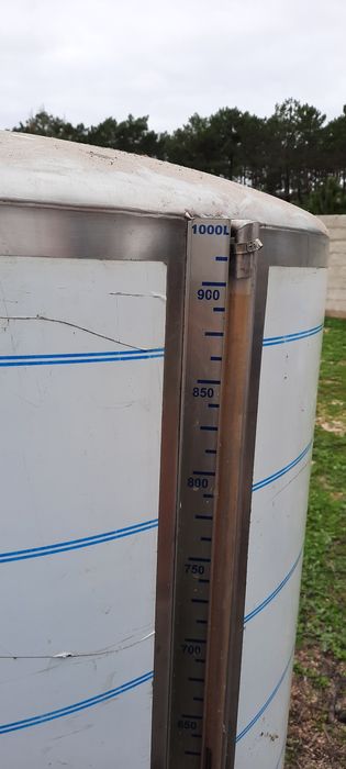 Depósito de inox 1000l