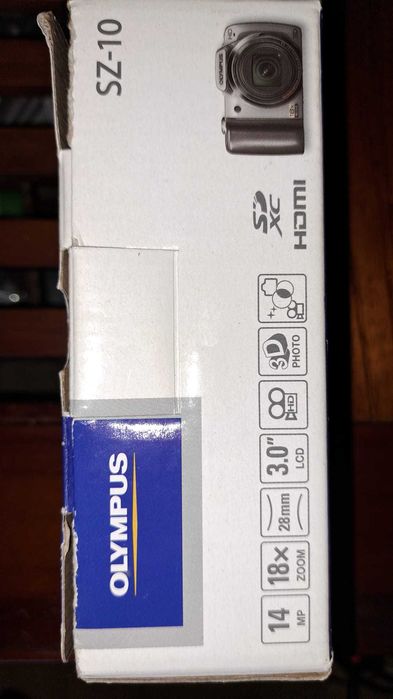 Máquina fotográfica Olympus SZ10