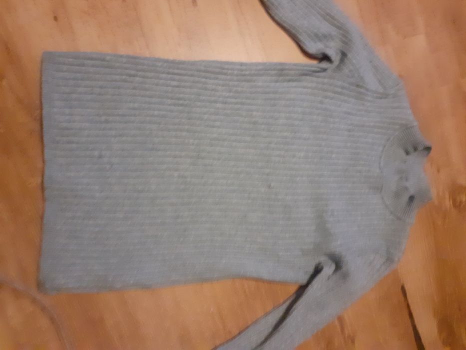 Sweter półgolf zielony NKD tanio okazja