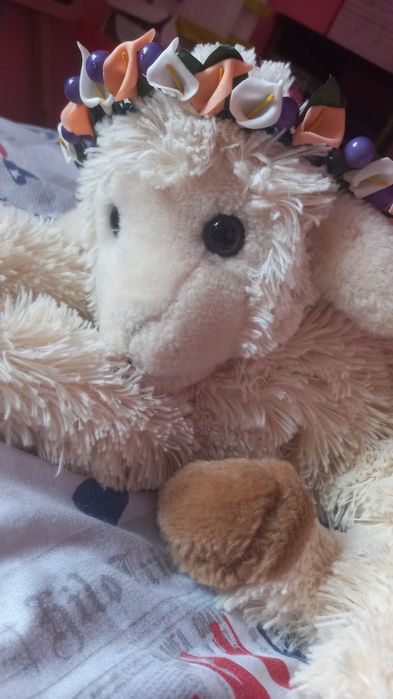 Обруч -прикраса ручної роботи)