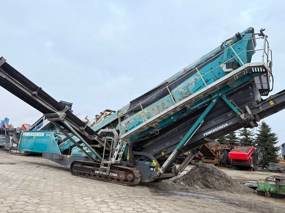 Powerscreen Chieftain 2200 3D mobilny przesiewacz 2100