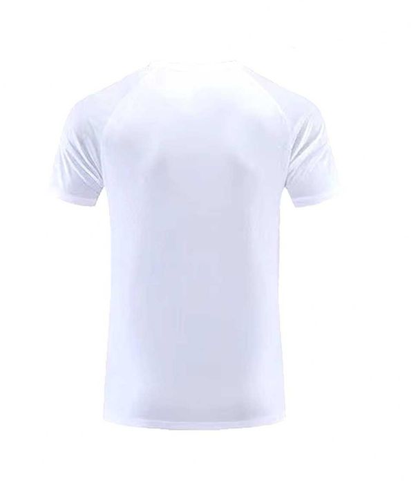 Oddychający T-shirt treningowy szybkoschnący biały XL