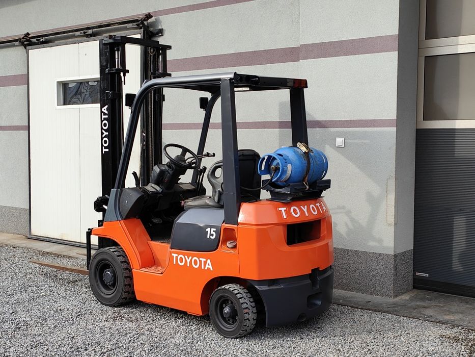 Wózek widłowy Toyota  7FG15 Lpg  podnosi 3.5M Manual