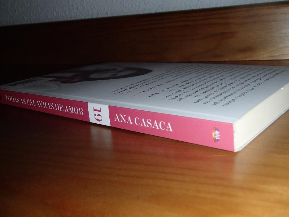 Livro "Todas as Palavras de Amor" - Ana Casaca