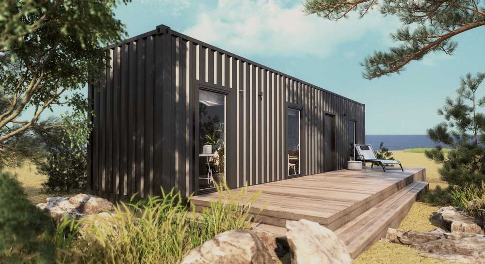 Dom mobilny całoroczny, dom modułowy, tiny house, kontener morski