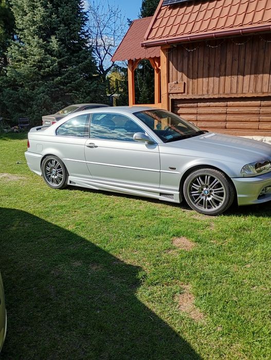 BMW 3 COUPE 2,5 benzyna+gaz "silwer"