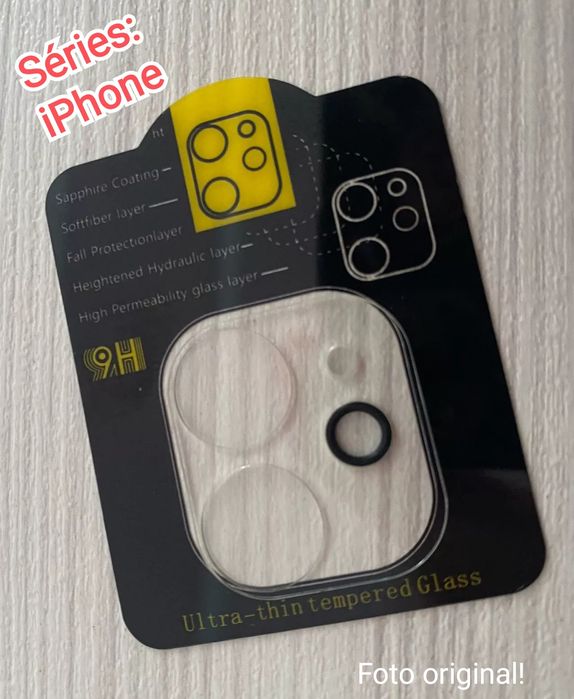 Película Câmara iPhone 16 / 16 Pró / 16 Pró Max / 15 Pró / 15 Pró Max