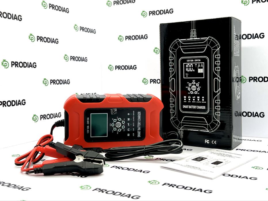 FOXSUR (12V/10A-24V/5A) FBC122410D  - імпульсний зарядний пристрій