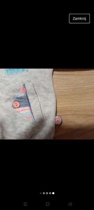 Bluza dresowa rozpinana z kapturem