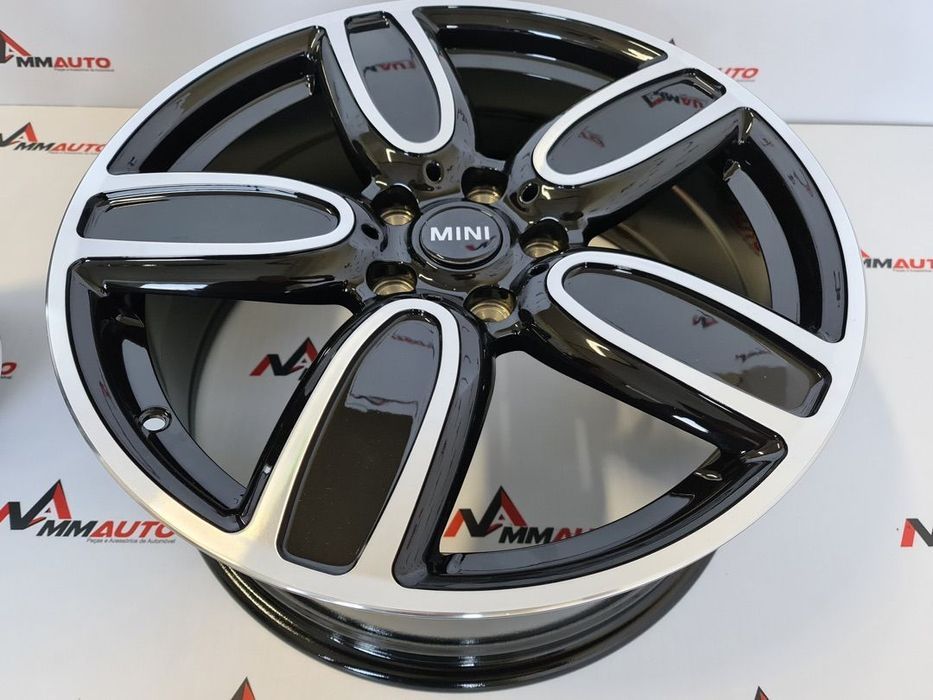 Jantes Look Mini Cooper JCW Cup Preto Polido 17