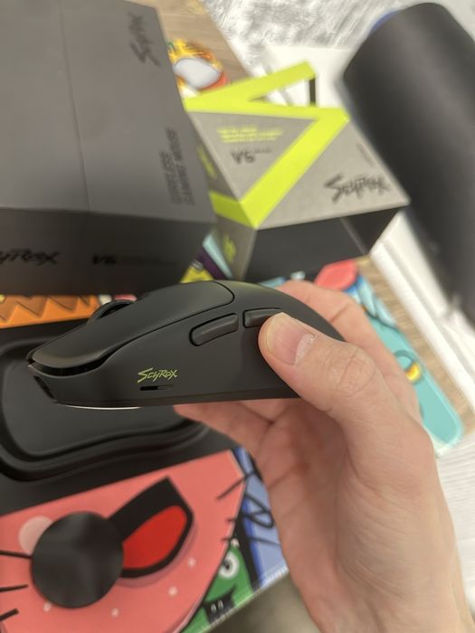 Игровая мышь мышка scyrox v6