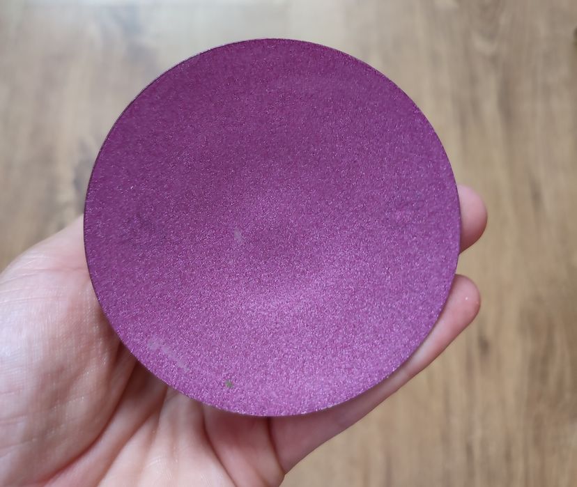 Świecznik fioletowy